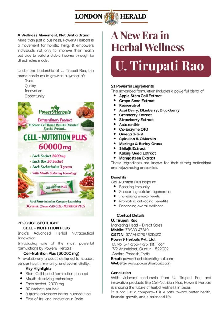 u. tirupati rao march 2026 london herald 2 13