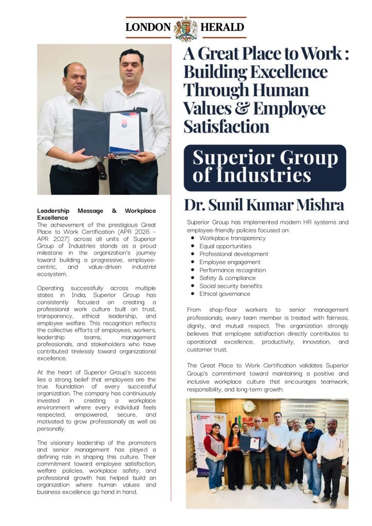 dr. nidheish sharma 2026 london herald page 0024
